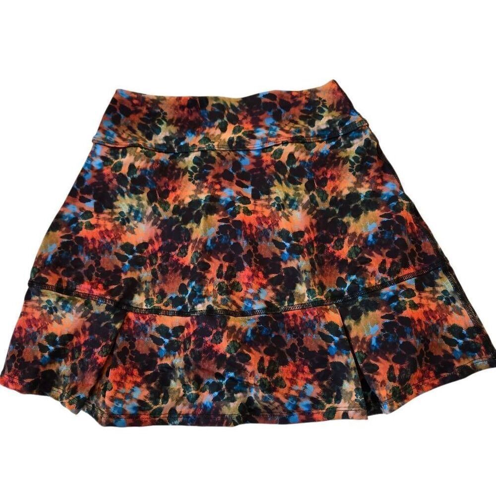 NWT Dona Jo Womens Fierce Print Athletic Tennis Pickleball Skort Size Small